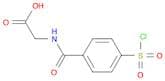 ([4-(Chlorosulfonyl)benzoyl]amino)acetic acid