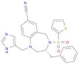 (4R)-4-benzyl-2-(3H-imidazol-4-ylmethyl)-5-thiophen-2-ylsulfonyl-2,5-diazabicyclo[5.4.0]undeca-8,1…
