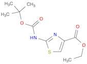 ethyl 2-{[(tert-butoxy)carbonyl]amino}-1,3-thiazole-4-carboxylate