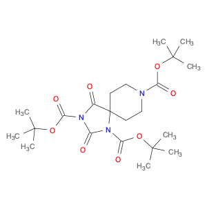 1-T-BOC-PIPERIDINE-4-SPIRO-5'-[1',3'-BIS-T-BOC]-HYDANTOIN