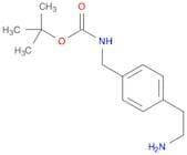 1,1-Dimethylethyl N-[[4-(2-aminoethyl)phenyl]methyl]carbamate
