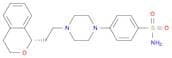 Benzenesulfonamide, 4-(4-(2-(3,4-dihydro-1H-2-benzopyran-1-yl)ethyl)-1 -piperazinyl)-, (S)-