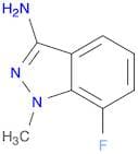 3-Amino-7-fluoro-1-methylindazole