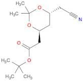 tert-Butyl 2-((4S,6R)-6-(cyanomethyl)-2,2-dimethyl-1,3-dioxan-4-yl)acetate