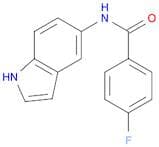 N-(4-Fluorobenzoyl)-5-amino-1H-indole