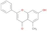 4H-1-Benzopyran-4-one,7-hydroxy-5-methyl-2-phenyl-