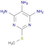 2-(Methylsulfanyl)-4,5,6-pyrimidinetriamine