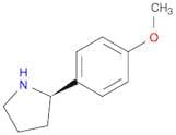 1-((2R)Pyrrolidin-2-yl)-4-methoxybenzene