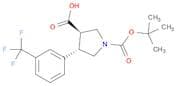 Boc-(+/-)-trans-4-(3-trifluoromethyl-phenyl)-pyrrolidine-3-carboxylic acid