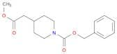 4-Methoxycarbonylmethyl-piperidine-1-carboxylic acid benzyl ester