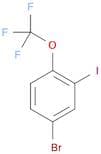 4-Bromo-2-iodophenyl trifluoromethyl ether, 4-Bromo-2-iodo-α,α,α-trifluoroanisole