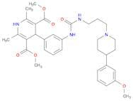 1,4-Dihydro-4-[3-[[[[3-[4-(3-methoxyphenyl)-1-piperidinyl]propyl]amino]carbonyl]amino]phenyl]-2,6-…