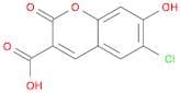 CHCC Acid  [6-Chloro-7-hydroxycouMarin-3-carboxylic acid]