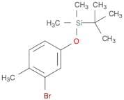 (3-Bromo-4-methylphenoxy)(tert-butyl)dimethylsilane