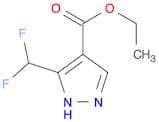 Ethyl 3-(difluoromethyl)-1H-pyrazole-4-carboxylate