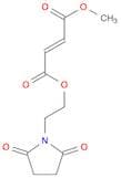 4-O-[2-(2,5-dioxopyrrolidin-1-yl)ethyl] 1-O-methyl (E)-but-2-enedioate