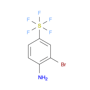 2-Bromo-4-(pentafluoro-6-sulfanyl)aniline