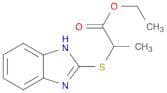 Ethyl 2-(1h-benzimidazol-2-ylthio)propanoate