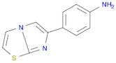 4-Imidazo[2,1-b][1,3]thiazol-6-ylaniline