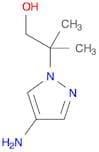 2-(4-Aminopyrazol-1-yl)-2-methylpropan-1-ol