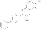 (2R,4S)-Ethyl 5-([1,1'-biphenyl]-4-yl)-4-amino-2-methylpentanoate HCl salt