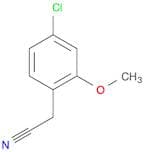 2-(4-Chloro-2-methoxyphenyl)acetonitrile