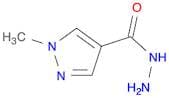 1H-Pyrazole-4-carboxylicacid,1-methyl-,hydrazide(9CI)