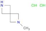 2-Methyl-2,6-diazaspiro[3.3]heptane dihydrochloride