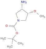 (3S,4R)-3-Amino-4-methoxy-pyrrolidine-1-carboxylic acid tert-butyl ester