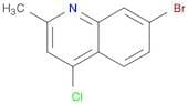 7-Bromo-4-chloro-2-methylquinoline