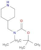 tert-Butyl ethyl(piperidin-4-ylmethyl)carbamate