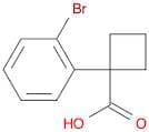 1-(2-Bromophenyl)cyclobutanecarboxylic acid