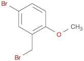 4-Bromo-2-(bromomethyl)-1-methoxybenzene