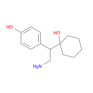 1-[2-amino-1-(4-hydroxyphenyl)ethyl]cyclohexanol