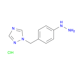 1-[(4-Hydrazinophenyl)methyl]-1H-1,2,4-triazole HCl