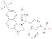 [7-Hydroxy-8-[(4-Sulpho-1-Naphthyl)Azo]Naphthalene-1,3-Disulphonato(3-)]Aluminium