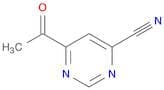 6-Acetylpyrimidine-4-carbonitrile