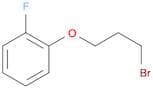1-(3-Bromopropoxy)-2-fluorobenzene