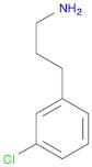 3-(3-chlorophenyl)propan-1-amine