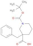 1-[(tert-butyl)oxycarbonyl]-3-benzylpiperidine-3-carboxylic acid