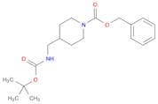 1-N-Cbz-4-N-(Boc-aminomethyl)piperidine