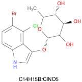 5-Bromo-4-chloro-3-indoxyl-β-D-fucopyranoside
