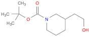 1-​Piperidinecarboxylic acid, 3-​(2-​hydroxyethyl)​-​, 1,​1-​dimethylethyl ester