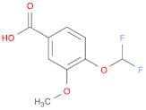 4-Difluoromethoxy-3-methoxy-benzoic acid