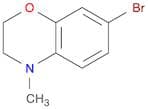 7-bromo-4-methyl-3,4-dihydro-2H-1,4-benzoxazine