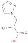 2-Methyl-3-(1H-pyrazol-1-yl)propanoic acid