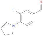 3-Fluoro-4-(pyrrolidin-1-yl)benzaldehyde
