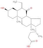 (R)-4-((3R,5R,8S,9S,10R,13R,14S,17R,E)-6-Ethylidene-3-hydroxy-10,13-dimethyl-7-oxohexadecahydro-1H…