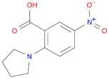 5-Nitro-2-(pyrrolidin-1-yl)benzoic acid