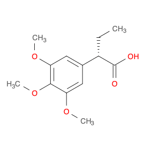 (S)-2-(3,4,5-TRIMETHOXYPHENYL)BUTYRIC ACID